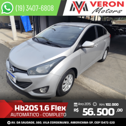 HYUNDAI HB 20 Sedan 1.6 16V 4P FLEX COMFORT AUTOMTICO