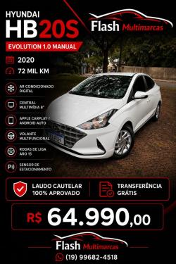 HYUNDAI HB 20 Sedan 1.0 12V 4P FLEX EVOLUTION