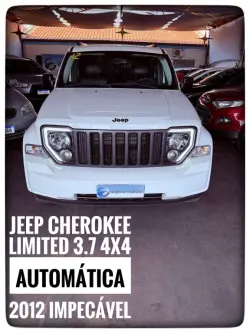 JEEP Cherokee 3.7 V6 12V 4P 4X4 LIMITED AUTOMTICO