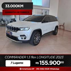 JEEP Commander 1.3 16V 4P FLEX T270 LONGITUDE TURBO AUTOM�TICO