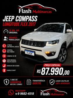 JEEP Compass 2.0 16V 4P LONGITUDE FLEX AUTOM�TICO