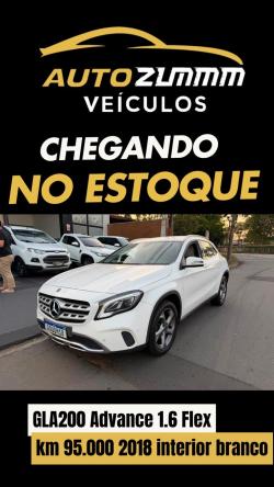 MERCEDES-BENZ GLA 200 1.6 16V 4P FLEX CGI ADVANCE TURBO AUTOM�TICO