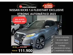 NISSAN Kicks 1.6 16V 4P FLEXSTART EXCLUSIVE XTRONIC AUTOM�TICO CVT