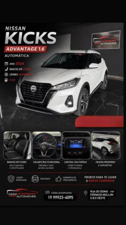 NISSAN Kicks 1.6 16V 4P FLEXSTART ADVANCE PLUS XTRONIC AUTOM�TICO CVT