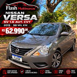 NISSAN Versa Sedan 1.6 16V 4P SV FLEX XTRONIC AUTOMÁTICO CVT