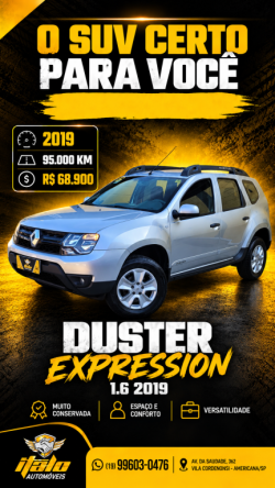 RENAULT Duster 1.6 16V 4P FLEX EXPRESSION