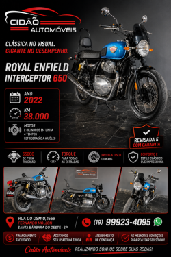 ROYAL ENFIELD Interceptor 650 