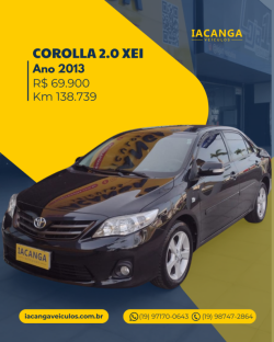 TOYOTA Corolla 2.0 16V 4P FLEX XEI DIRECT SHIFT AUTOM�TICO CVT