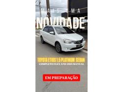 TOYOTA Etios Hatch 1.5 16V 4P FLEX PLATINUM