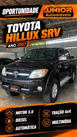 TOYOTA Hilux Caminhonete 3.0 4P SRV DIESEL CABINE DUPLA