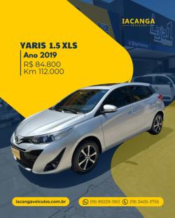 TOYOTA Yaris Hatch 1.5 16V 4P FLEX XLS MULTIDRIVE AUTOMTICO CVT