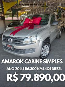 VOLKSWAGEN Amarok 2.0 16V 4X4 CABINE SIMPLES TURBO INTERCOOLER