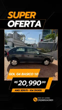 VOLKSWAGEN Gol 1.0 G4 FLEX