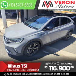 VOLKSWAGEN Nivus 1.0 4P FLEX 200 TSI HIGHLINE TURBO AUTOM�TICO