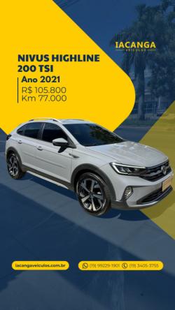 VOLKSWAGEN Nivus 1.0 4P FLEX 200 TSI HIGHLINE TURBO AUTOMTICO