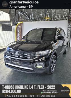 VOLKSWAGEN T-Cross 1.4 4P 250 TSI FLEX HIGHLINE AUTOM�TICO
