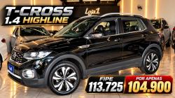 VOLKSWAGEN T-Cross 1.4 4P 250 TSI FLEX HIGHLINE AUTOMÁTICO