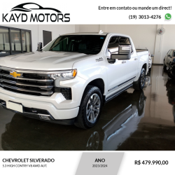 CHEVROLET Silverado 5.3 V8 1500 HIGH COUNTRY CABINE DUPLA 4X4 AUTOMTICO