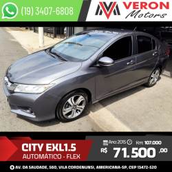 HONDA City Sedan 1.5 16V 4P EXL FLEX AUTOMTICO