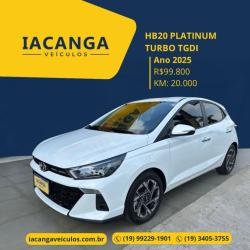 HYUNDAI HB 20 Hatch 1.0 12V 4P FLEX TGDI PLATINUM PLUS TURBO AUTOMTICO