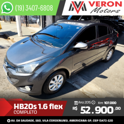 HYUNDAI HB 20 Sedan 1.6 16V 4P FLEX COMFORT PLUS