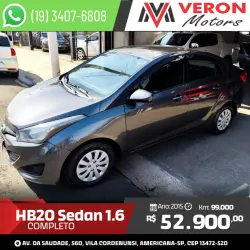 HYUNDAI HB 20 Sedan 1.6 16V 4P FLEX COMFORT PLUS
