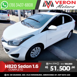 HYUNDAI HB 20 Sedan 1.6 16V 4P FLEX COMFORT PLUS
