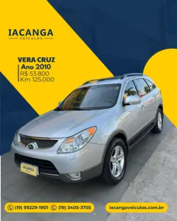 HYUNDAI Vera Cruz 3.8 V6 24V 4P 4WD GLS AUTOMTICO 7 LUGARES