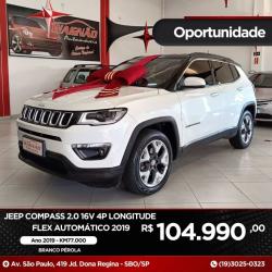 JEEP Compass 2.0 16V 4P LONGITUDE FLEX AUTOMTICO