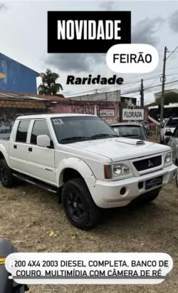MITSUBISHI L 200 2.5 GLS 4X4 CABINE DUPLA TURBO DIESEL