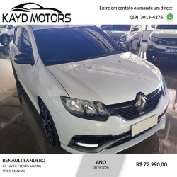 RENAULT Sandero 2.0 16V 4P RS FLEX