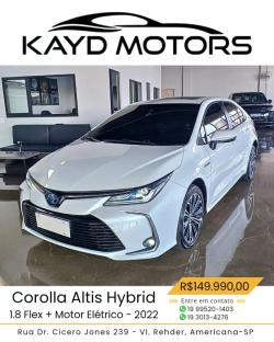 TOYOTA Corolla 1.8 16V 4P FLEX HBRIDO ALTIS A PREMIUM AUTOMTICO CVT