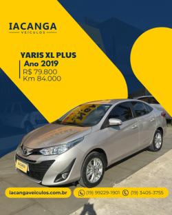 TOYOTA Yaris Sedan 1.5 16V 4P FLEX XL PLUS TECH MULTIDRIVE AUTOMTICO CVT