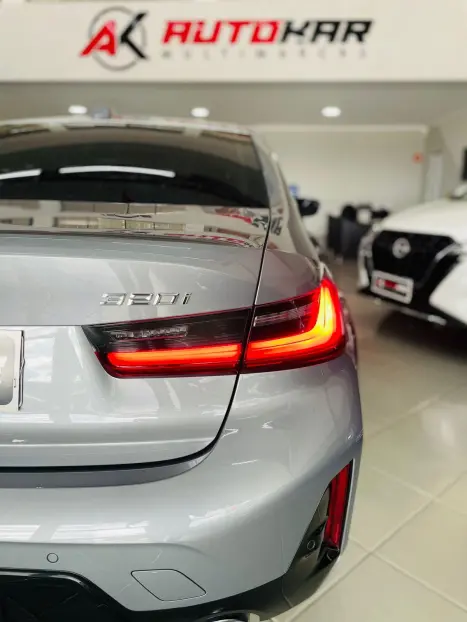 BMW 320I 2.0 16V 4P M SPORT GP TURBO ACTIVE FLEX AUTOM�TICO, Foto 9