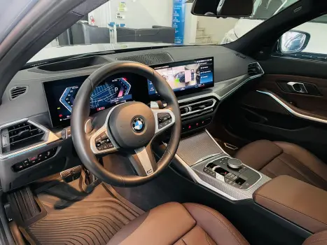 BMW 320I 2.0 16V 4P M SPORT GP TURBO ACTIVE FLEX AUTOM�TICO, Foto 10