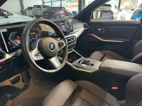 BMW 320I 2.0 16V 4P M SPORT GP TURBO ACTIVE FLEX AUTOM�TICO, Foto 9