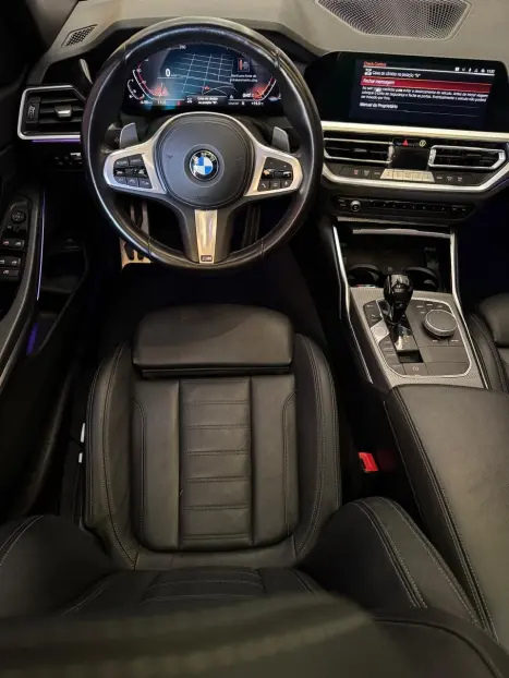 BMW 320I 2.0 16V 4P M SPORT GP TURBO ACTIVE FLEX AUTOM�TICO, Foto 9