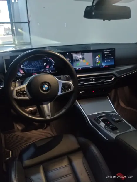 BMW 320I 2.0 16V 4P M SPORT GP TURBO ACTIVE FLEX AUTOM�TICO, Foto 10