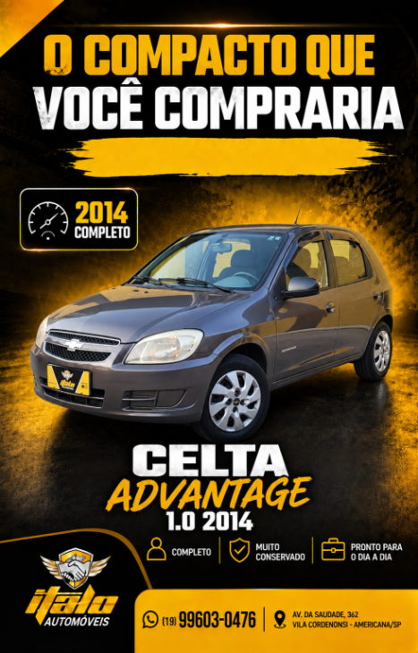 CHEVROLET Celta 1.0 4P FLEX ADVANTAGE, Foto 1