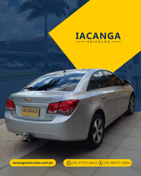 CHEVROLET Cruze Sedan 1.8 16V 4P LT ECOTEC FLEX, Foto 3