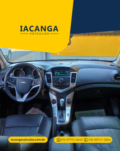 CHEVROLET Cruze Sedan 1.8 16V 4P LT ECOTEC FLEX AUTOM�TICO, Foto 6