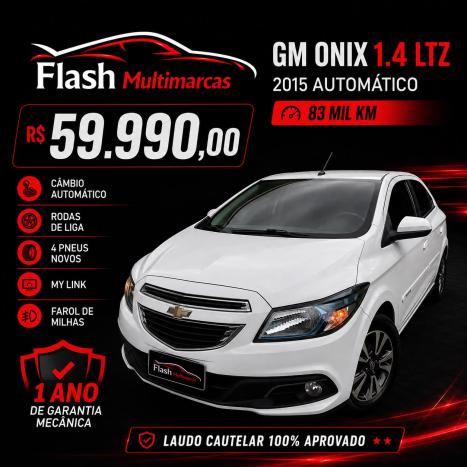 CHEVROLET Onix Hatch 1.4 4P FLEX LTZ AUTOM�TICO, Foto 1