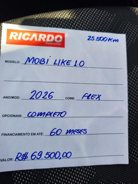 FIAT Mobi 1.0 4P FLEX EVO LIKE, Foto 9