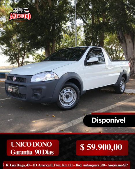 FIAT Strada 1.4 FLEX HARD WORKING CABINE SIMPLES, Foto 1