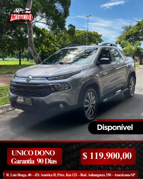 FIAT Toro 2.0 16V 4P 4WD ULTRA TURBO DIESEL AUTOM�TICO, Foto 17