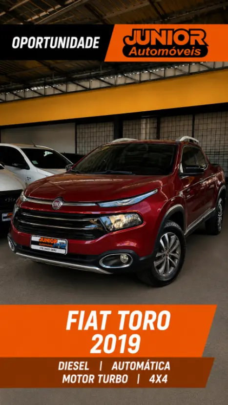 FIAT Toro 2.2 16V 4P VOLCANO 4WD TURBO DIESEL AUTOMÁTICO, Foto 1