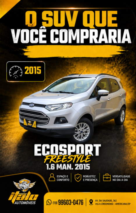 FORD Ecosport 1.6 16V 4P FREESTYLE, Foto 1