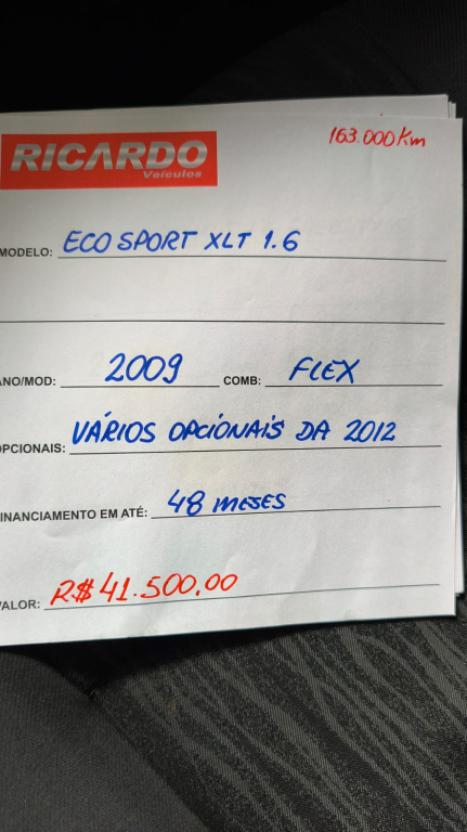 FORD Ecosport 1.6 4P XLT FLEX, Foto 7