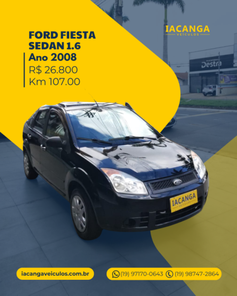 FORD Fiesta Sedan 1.6 4P FLEX, Foto 1