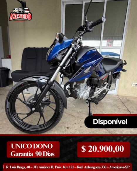 HONDA CG 160 FAN, Foto 18
